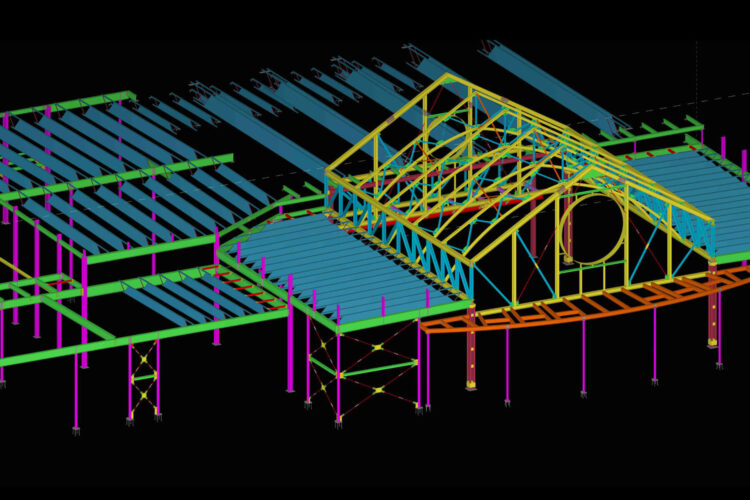 Aldersgate Church CAD drawing