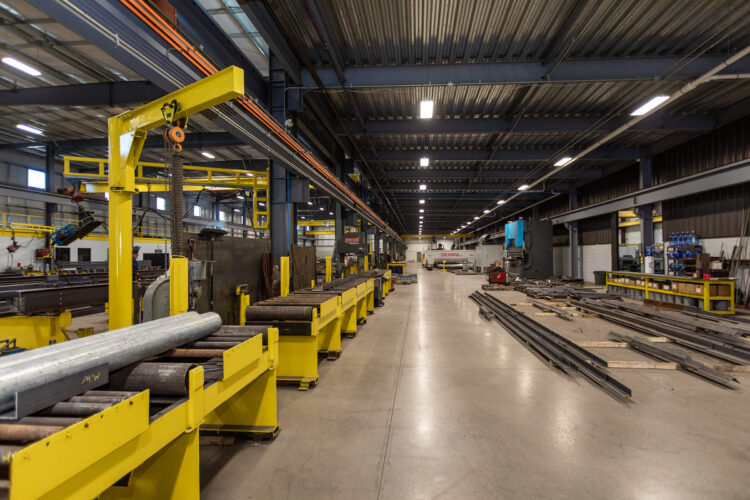 Ramar Steel building interior