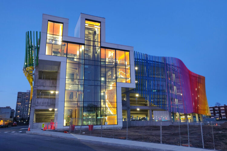 Strong Parking Garage Façade