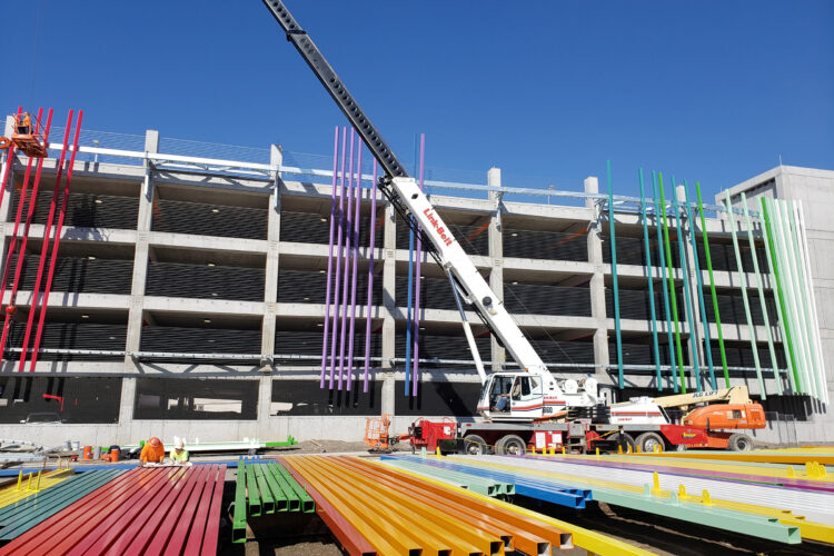 Strong Parking Garage Façade