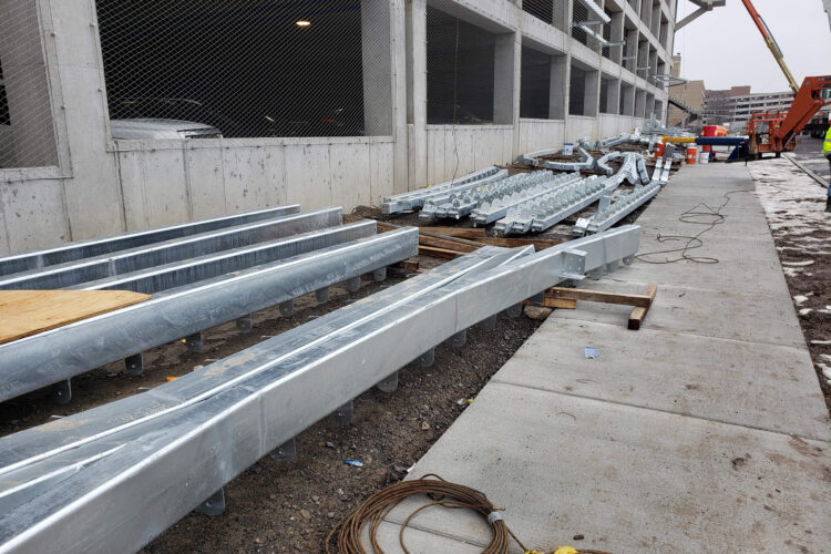 Strong Parking Garage Façade